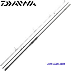Удилище карповое трёхчастное Daiwa Black Widow XT Carp длина 3,6м тест 3lb